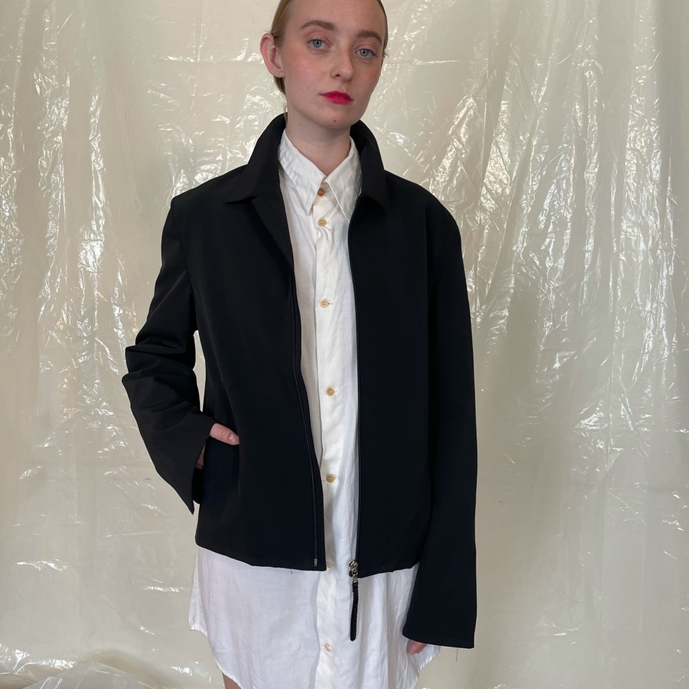 Prada shirt-style zip jacket